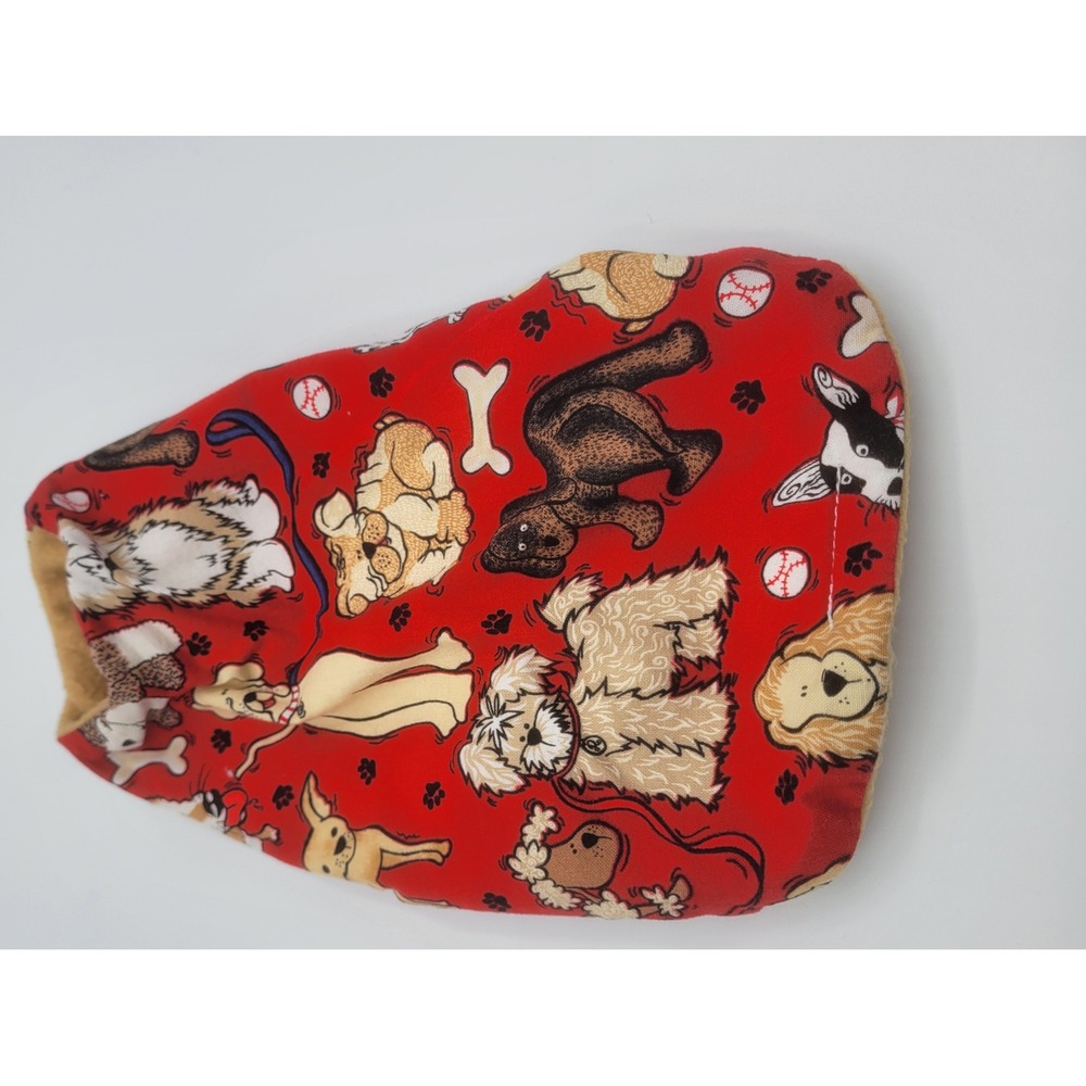 Small Dog‎ apperal Fleece Lined Vest Red Multi Breed Puppy Coat Adjustable